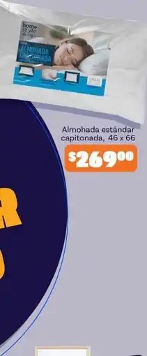 Soriana Híper home style design Almohada capitonada oferta
