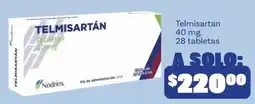 Soriana Híper Nodrim Telmisartán oferta
