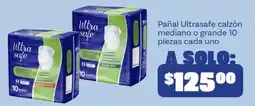 Soriana Híper Ultra safe Pañal Ultrasafe calzón mediano o grande oferta