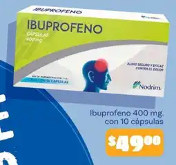 Soriana Híper Nodrim ibuprofeno oferta