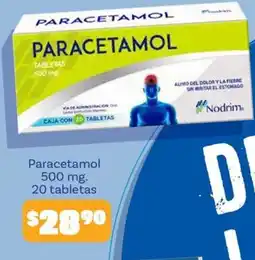 Soriana Híper Nodrim paracetamol oferta