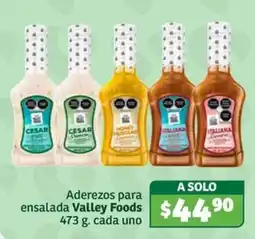 Soriana Súper Valley Foods Aderezos para ensalada oferta