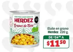Soriana Súper Herdez Granos de Elote oferta