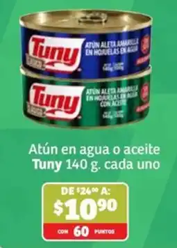 Soriana Súper Tuny Atún en agua o aceite oferta