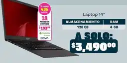 Soriana Híper Vivo Laptop 14" oferta