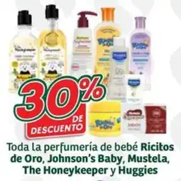 Soriana Súper Ricitos de Oro Johnson's Baby Mustela The Honeykeeper Huggies oferta