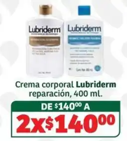 Soriana Súper Lubriderm Crema corporal reparación oferta