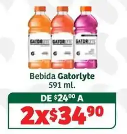 Soriana Súper Gatorlyte Bebida oferta