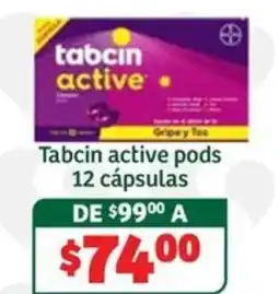 Soriana Súper tabcin active oferta