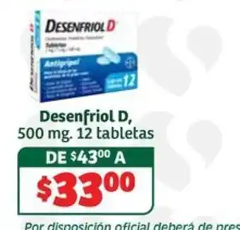 Soriana Súper Desenfriol D oferta