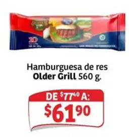 Soriana Mercado Older Grill Hamburguesa de res oferta