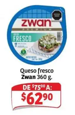 Soriana Mercado Zwan Queso fresco oferta