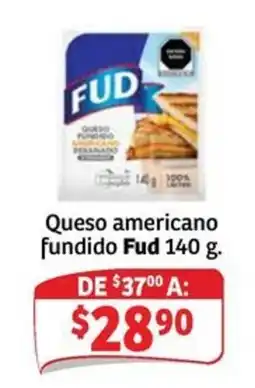 Soriana Mercado Fud queso americano fundido oferta