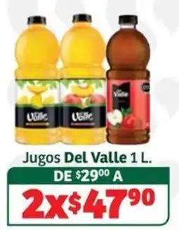 Soriana Súper Del Valle Jugos oferta