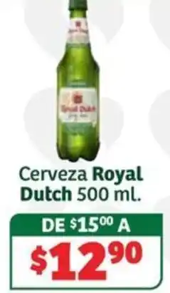 Soriana Súper Cerveza Royal Dutch oferta