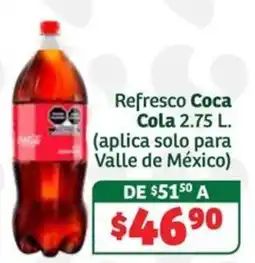 Soriana Súper Refresco Coca Cola oferta
