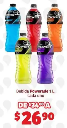 Soriana Súper Powerade oferta