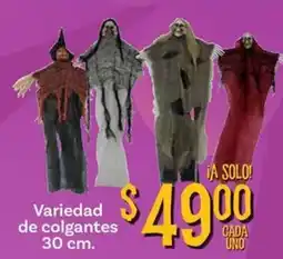 Soriana Mercado Variedad de colgantes oferta