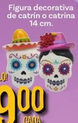 Soriana Mercado Figura decorativa de catrín o catrina oferta