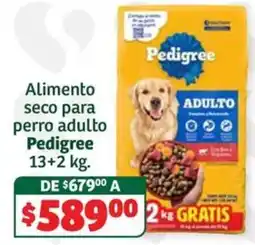 Soriana Súper Pedigree Alimento seco para perro adulto oferta