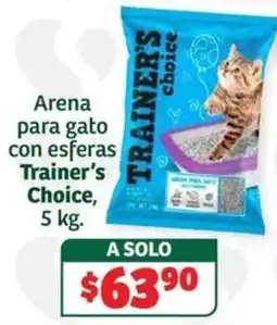 Soriana Súper Trainer's Choice arena para gato con esferas oferta