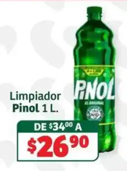 Soriana Súper Pinol limpiador 1 l oferta