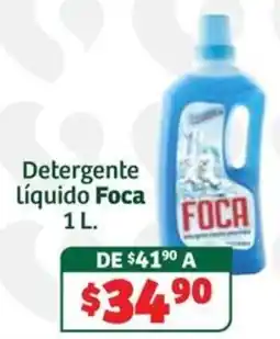 Soriana Súper Foca detergente liquido oferta