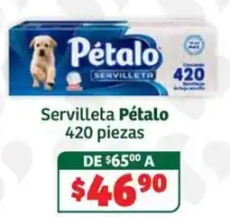 Soriana Súper Pétalo Servilleta oferta
