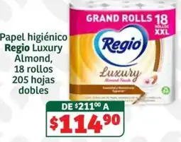 Soriana Súper Regio Luxury Almond oferta