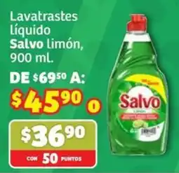 Soriana Súper Salvo lavatrastes líquido limón oferta