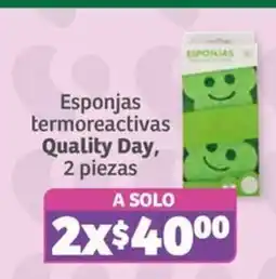 Soriana Súper Quality Day Esponjas termoreactivas oferta