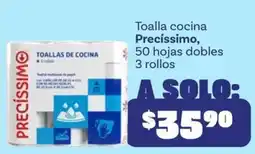 Soriana Híper Precíssimo toallas de cocina oferta