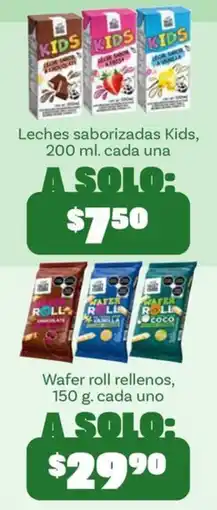 Soriana Híper Kids Leches saborizadas oferta