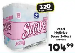 S-Mart Suave papel higiénico Suave S-Mart oferta