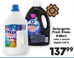 S-Mart Fresh Clean Detergente S-Mart oferta