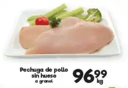 S-Mart Pechuga de pollo sin hueso a granel oferta