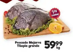 S-Mart Pescado Mojarra Tilapia grande oferta