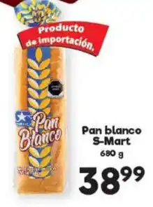 S-Mart Pan Blanco S-Mart oferta