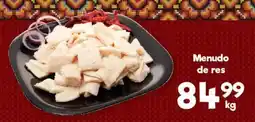 S-Mart Menudo de res oferta