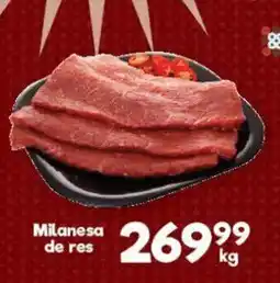 S-Mart Milanesa de res oferta
