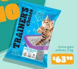 Soriana Híper trainer's choice arena para gato oferta