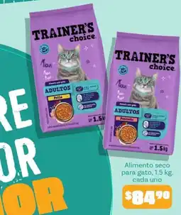 Soriana Híper Trainer's choice Adultos oferta