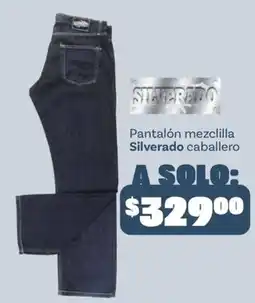 Soriana Híper Silverado pantalón mezclilla caballero oferta
