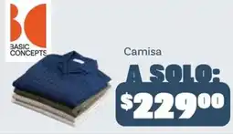 Soriana Híper Basic Concepts Camisa oferta