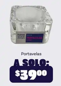 Soriana Híper home style design portavelas oferta
