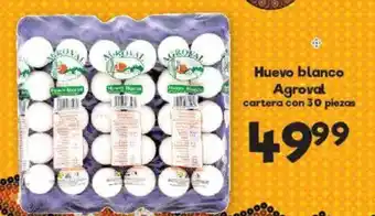 S-Mart Huevo blanco Agroval oferta