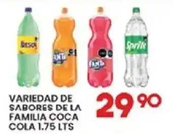 Alsuper coca cola variedad de sabores oferta