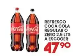 Alsuper Coca Cola Refresco Regular O Zero oferta