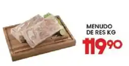 Alsuper menudo de res oferta