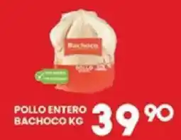 Alsuper Bachoco pollo entero oferta